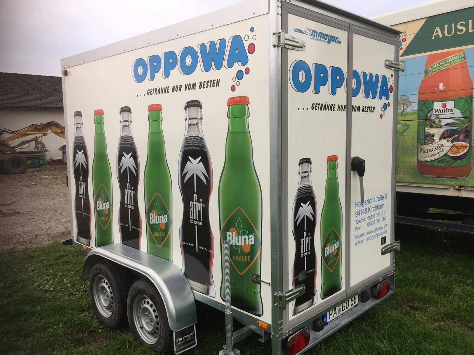 Getränke Oppowa Kühlwagen 